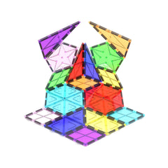 Plymagic Tiles Magnetic Tile Geometry Shape Building Set