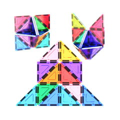 Plymagic Magnet Tile 12 Piece Right Triangle Expansion Pack