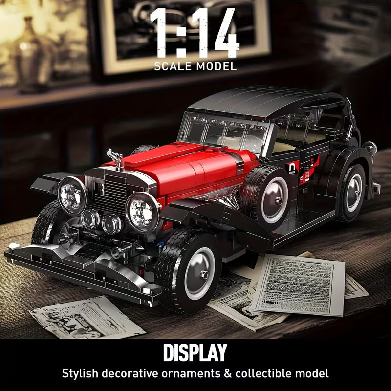 Plymagic Assembly Model - Retro Sports Car