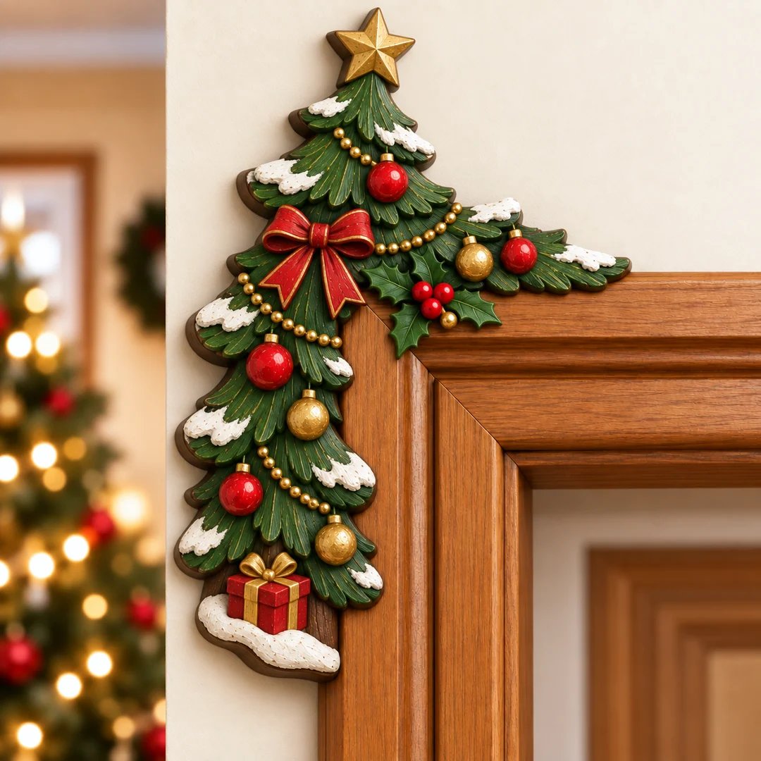 🎅Christmas Peekaboo Door Frame Corner Decor