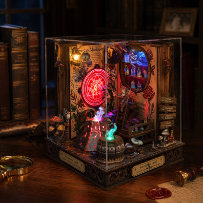 Plymagic DIY Book Nook -  Forbidden Land