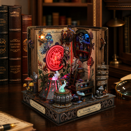 Plymagic DIY Book Nook -  Forbidden Land