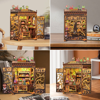 Plymagic DIY Book Nook - Fantacy Plant Shop
