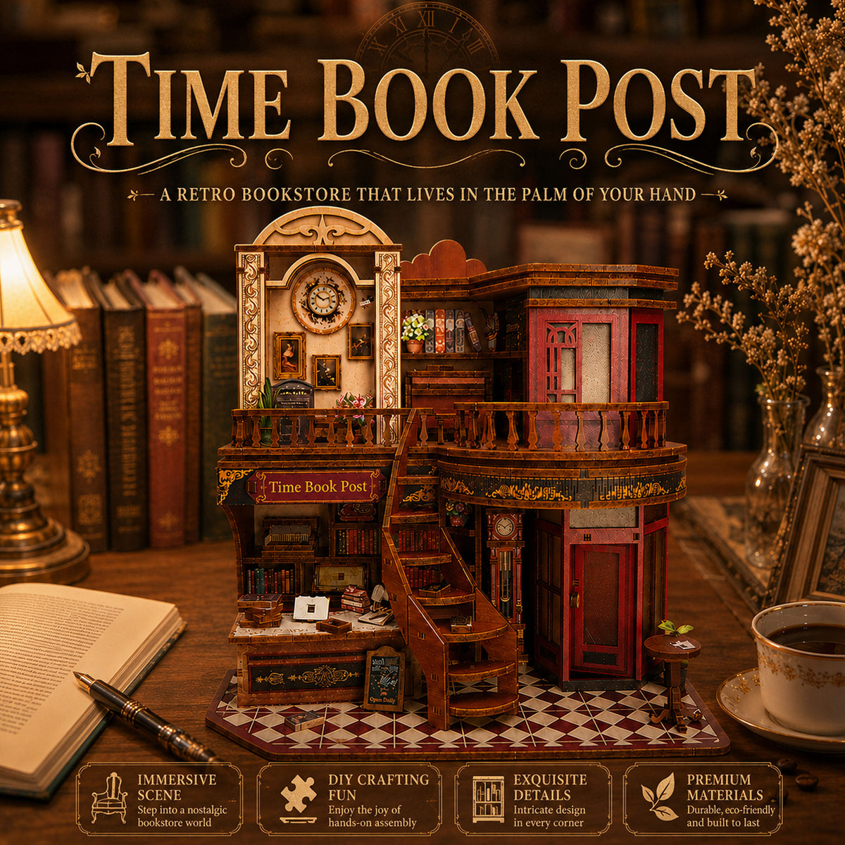 Plymagic DIY Mini House - Time Station