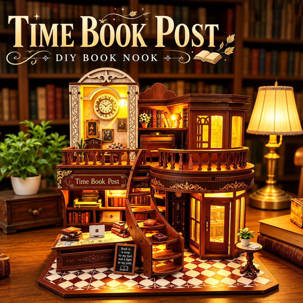 Plymagic DIY Mini House - Time Station