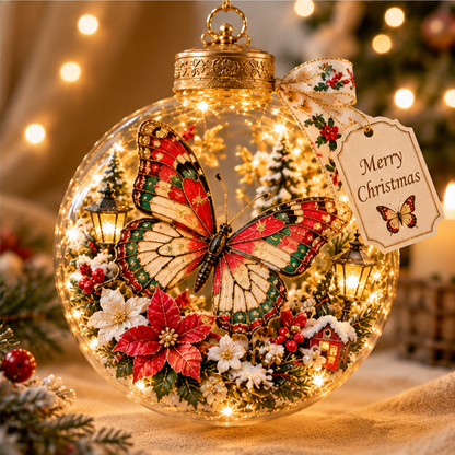🎅 2026 Christmas Gift 50% Off - 3D Christmas Animal Globe Ornaments