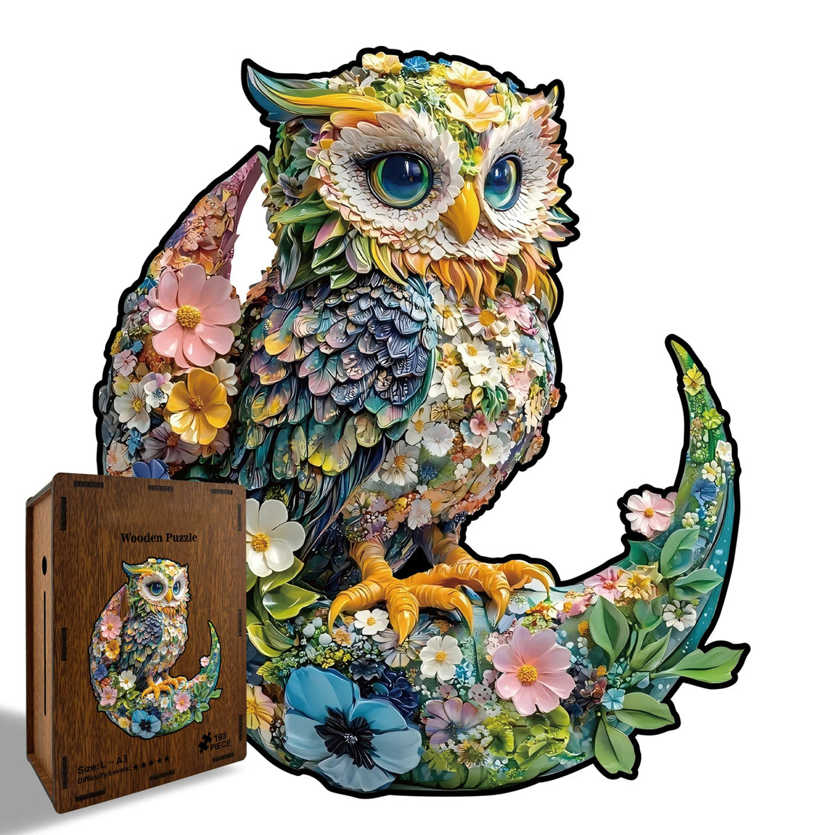 Plymagic Puzzle - owl