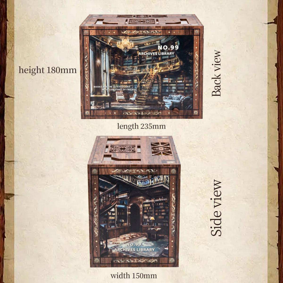 Plymagic DIY Mini House - Archive Room No. 99