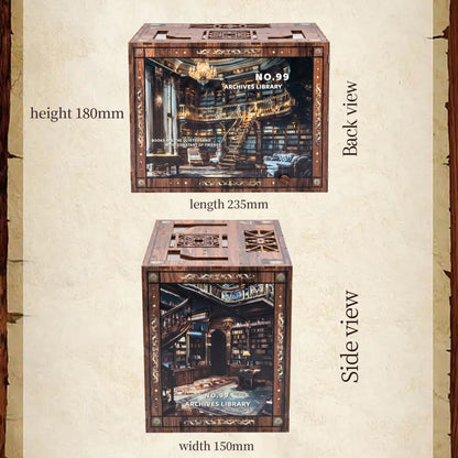 Plymagic DIY Mini House - Archive Room No. 99
