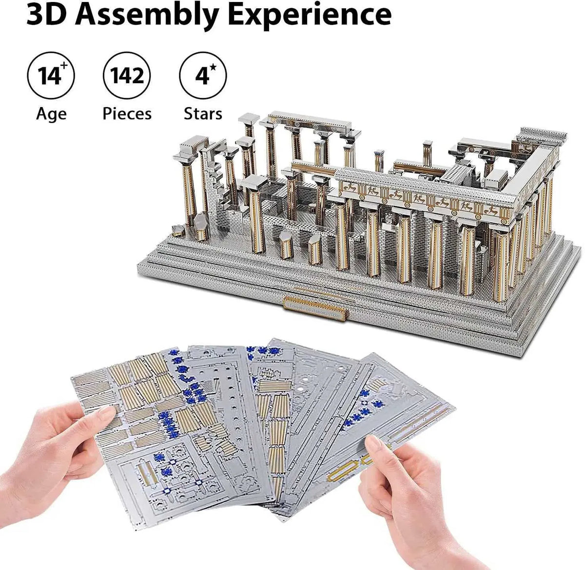 Plymagic Assembly Model - Temple of Athena