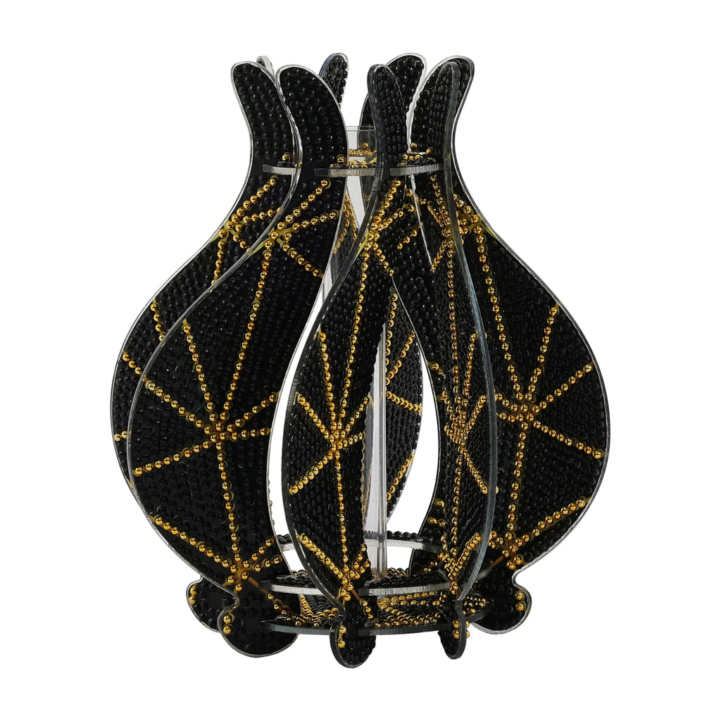 Plymagic DIY Pearl Art - Candle Holder-Vase