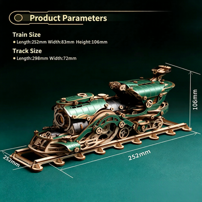Plymagic Assembly Model - Steampunk Train