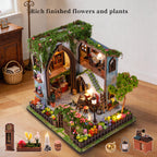 Plymagic DIY Mini House - Floral Cottage