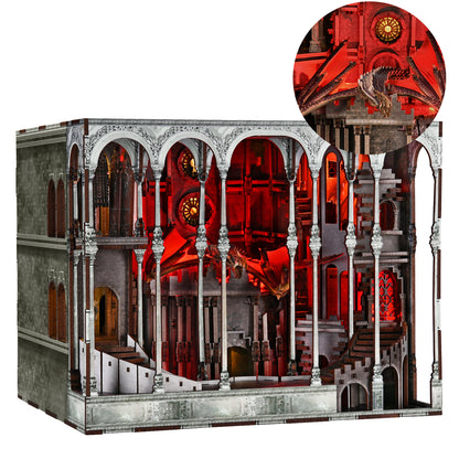 Plymagic DIY Book Nook - Ember Dragon Castle