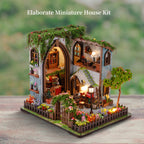Plymagic DIY Mini House - Floral Cottage