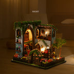 Plymagic DIY Mini House - Floral Cottage
