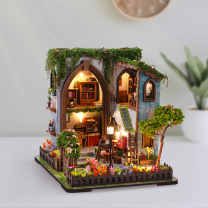 Plymagic DIY Mini House - Floral Cottage
