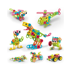Plymagic Engineering Construction Set with Toy Power Drill - 250 Pieces