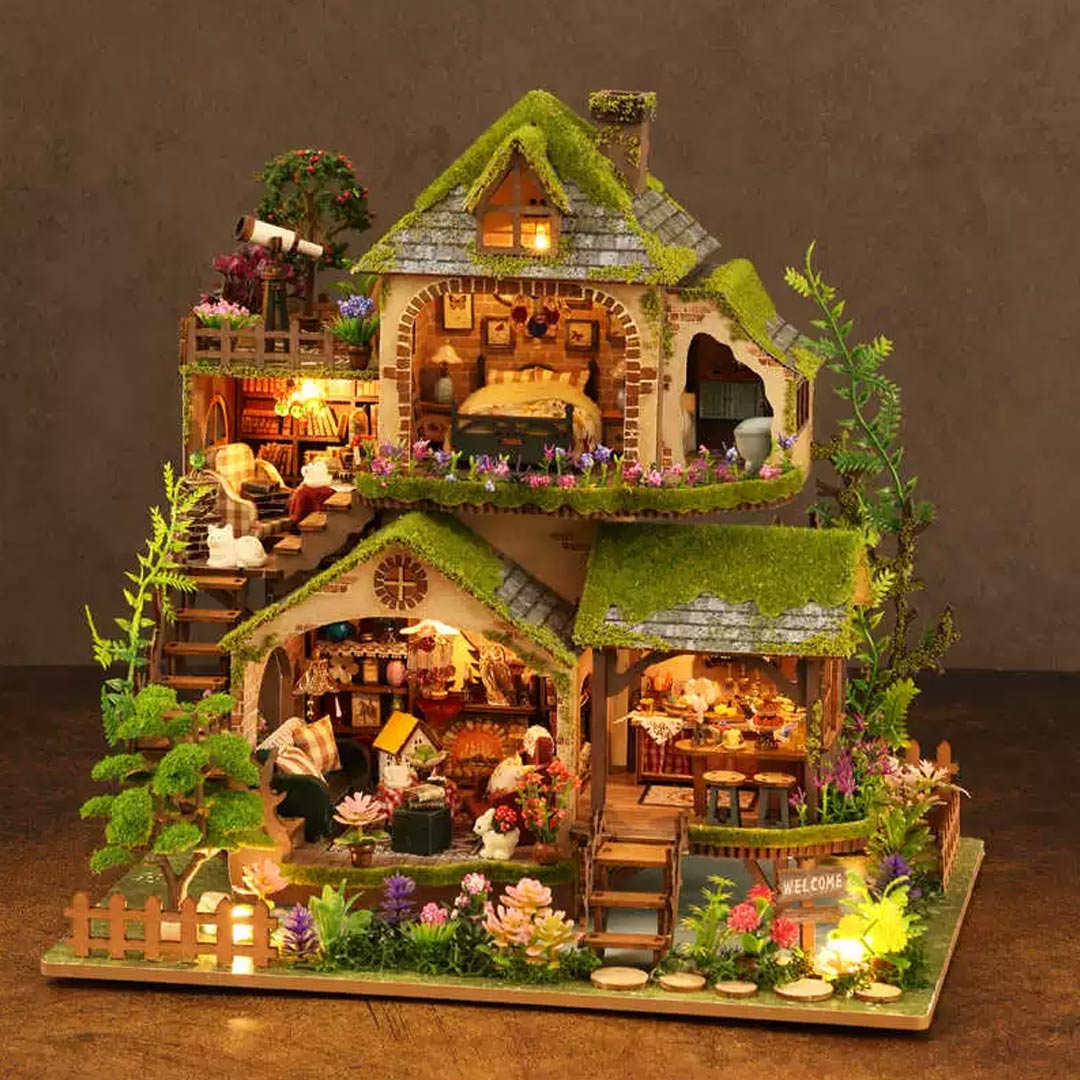Plymagic DIY Mini House - Forest Adventure