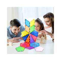 Plymagic Tiles Magnetic Tile Geometry Shape Building Set