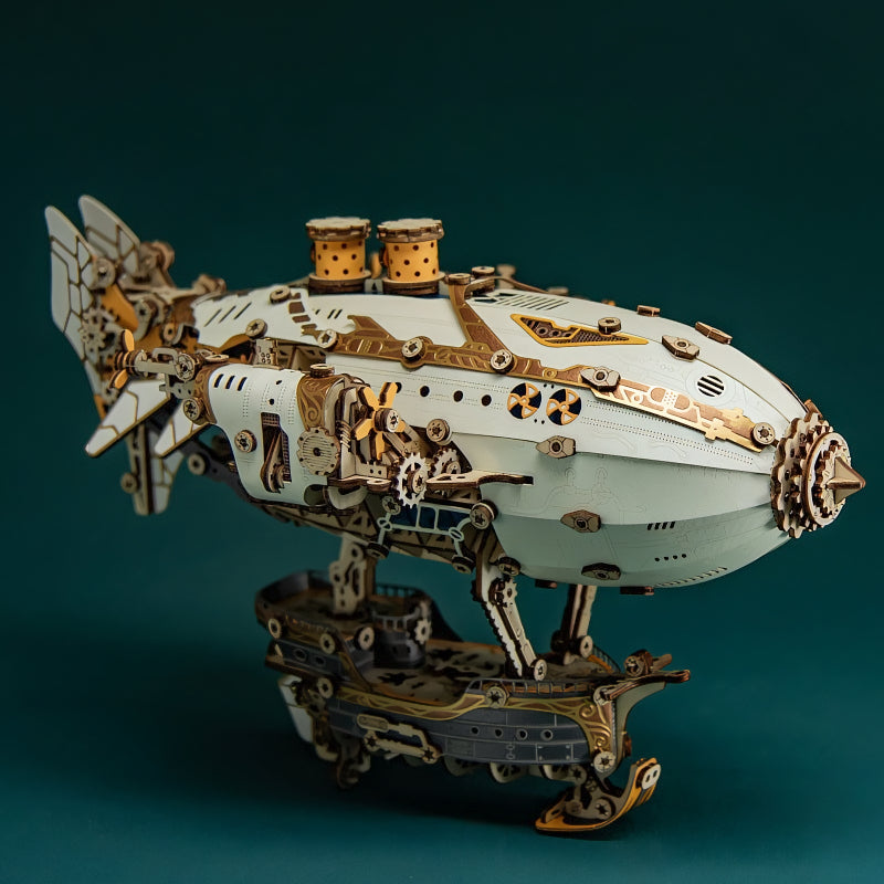 Plymagic Assembly Model - Victorian Fantasy Steampunk Airship