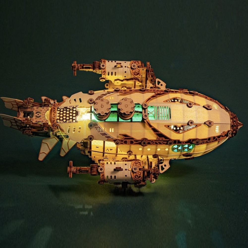 Plymagic Assembly Model - Victorian Fantasy Steampunk Airship