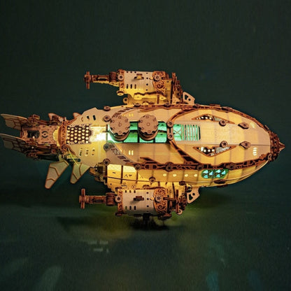 Plymagic Assembly Model - Victorian Fantasy Steampunk Airship