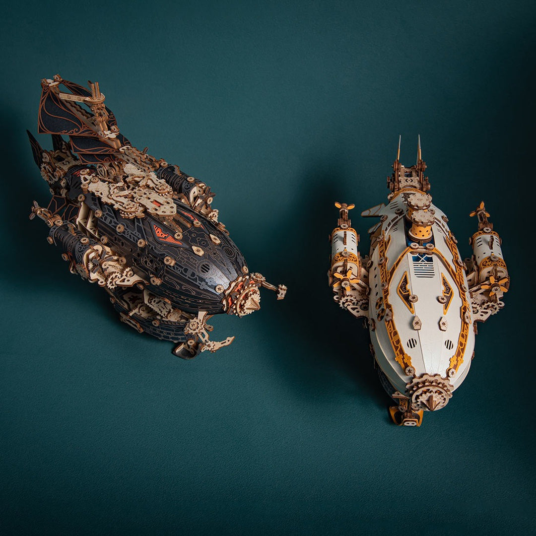 Plymagic Assembly Model - Victorian Fantasy Steampunk Airship