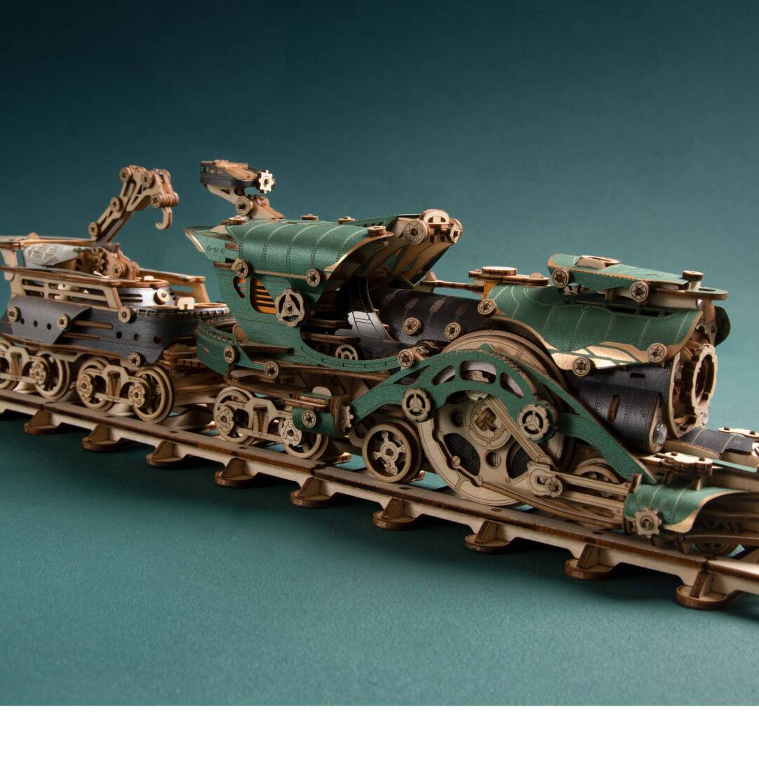 Plymagic Assembly Model - Steampunk Train