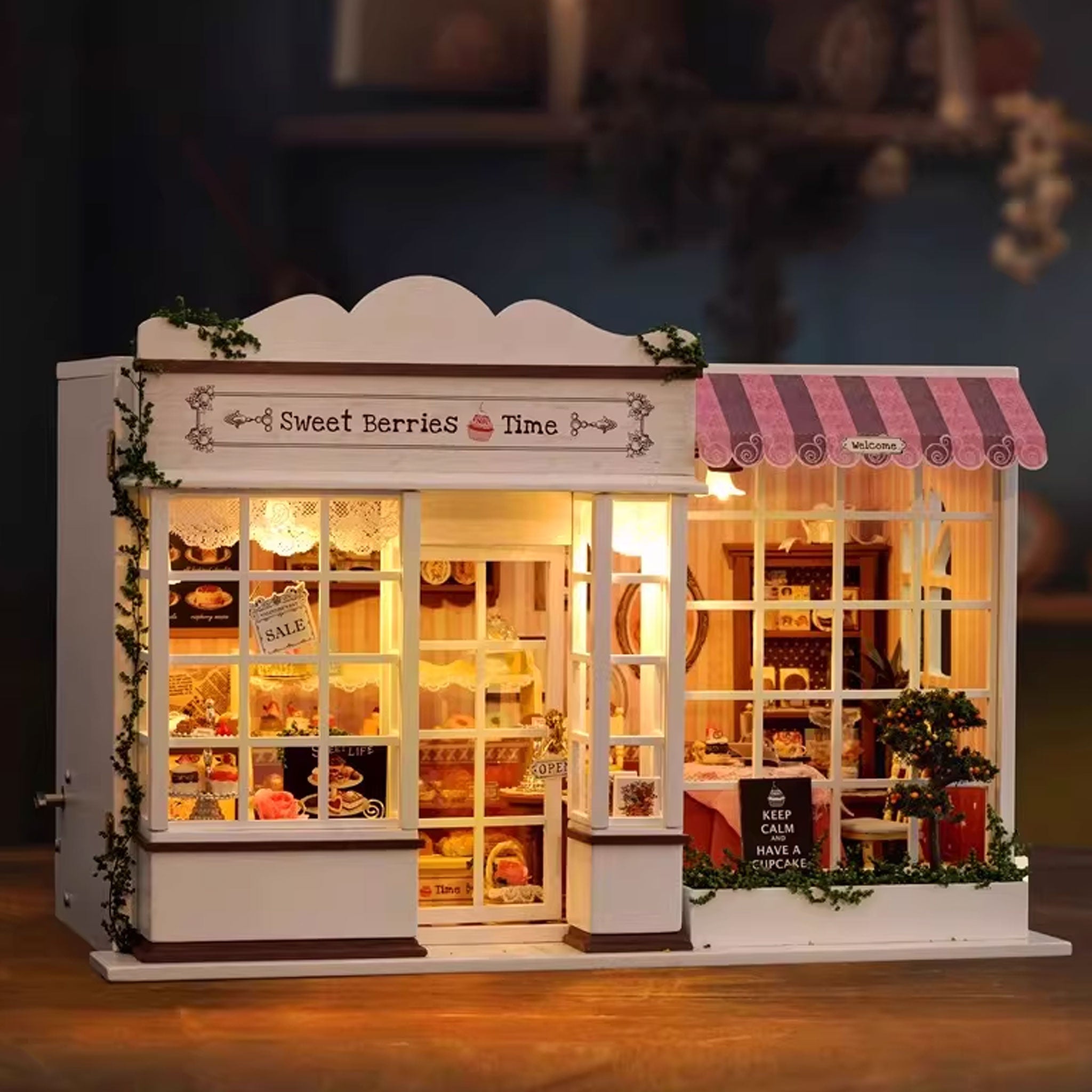 Plymagic DIY Mini House - Sweet Cake Shop