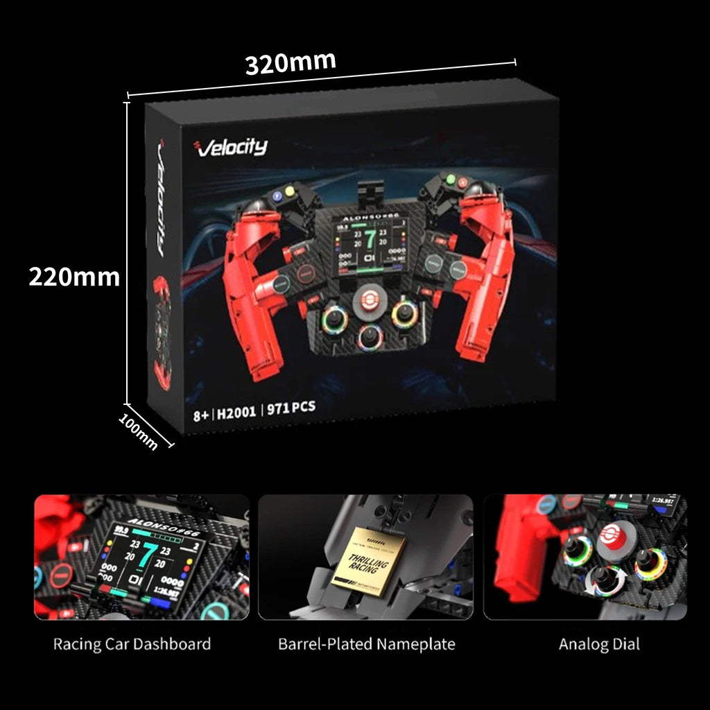 Plymagic Assembly Model - Red steering wheel