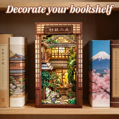 Plymagic DIY Book Nook - Serene Courtyard