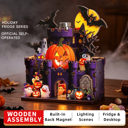 Plymagic DIY Fridge Magnets - Christmas & Halloween Series