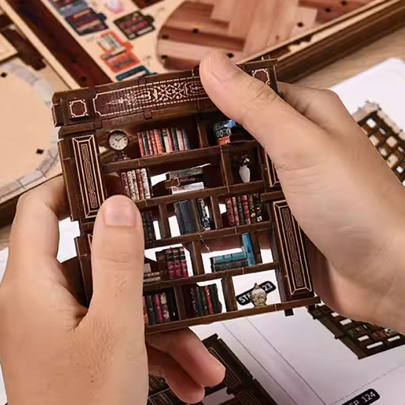 Plymagic DIY Book Nook Kit - Dreamy Book Hall