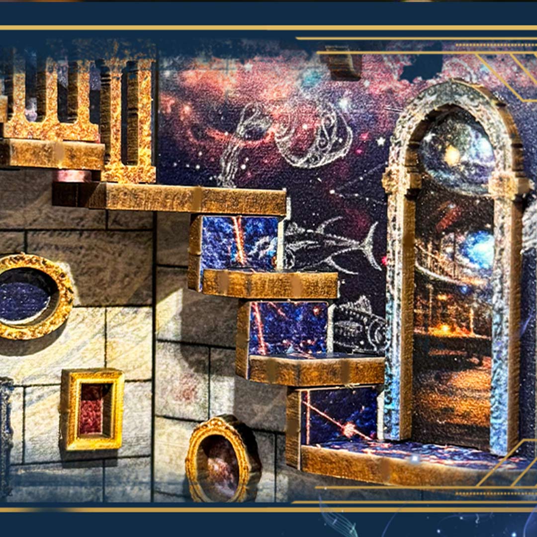 Plymagic Assembly Model -  The Lantern of Galaxy
