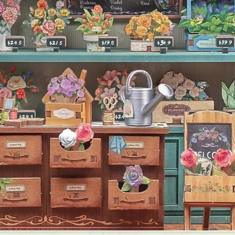 Plymagic DIY Mini House - Boutique Florist