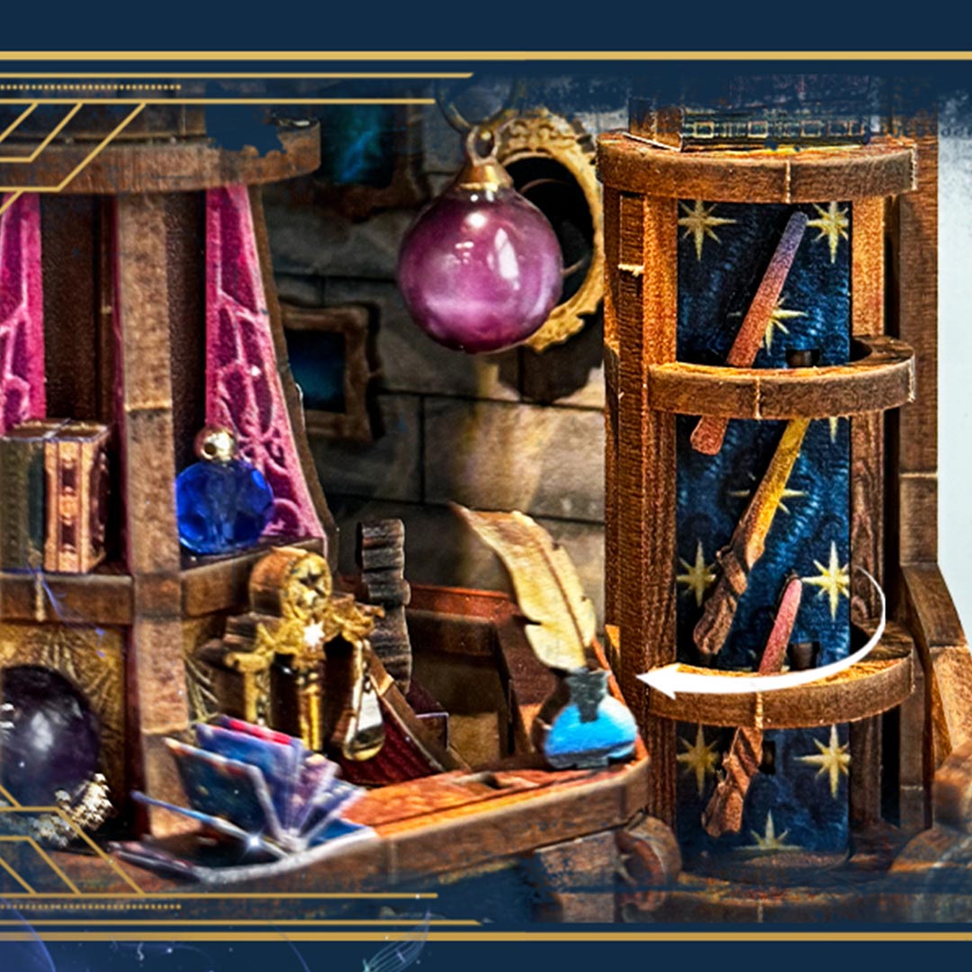 Plymagic Assembly Model -  The Lantern of Galaxy