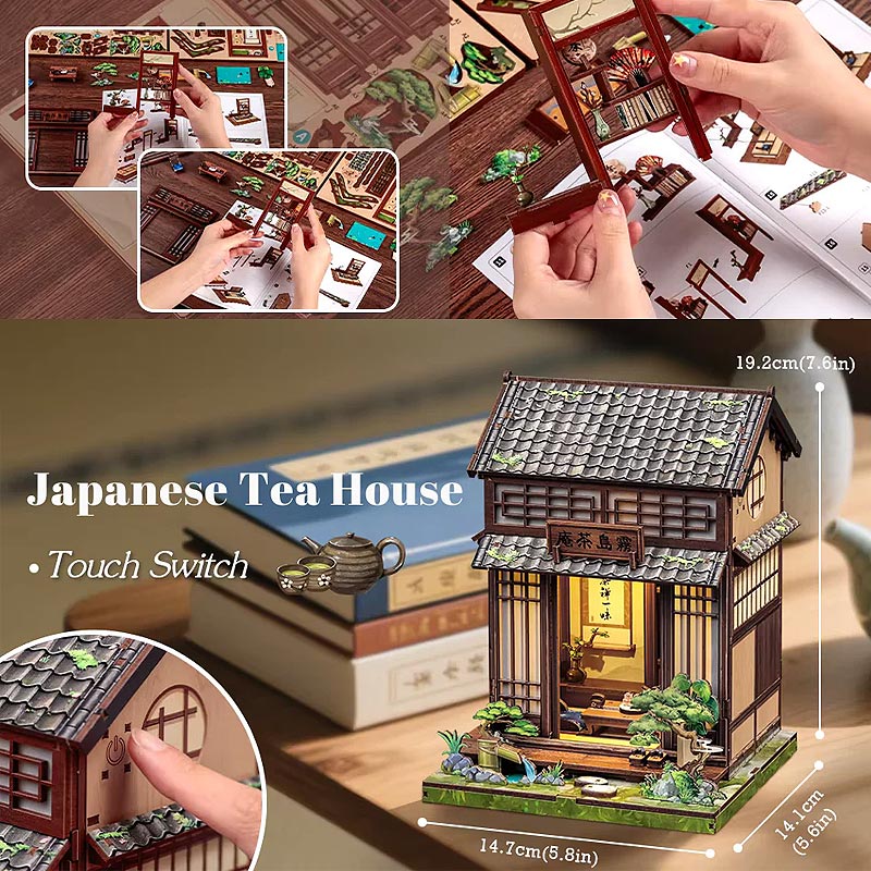 Plymagic DIY Mini House - Japanese Tea House