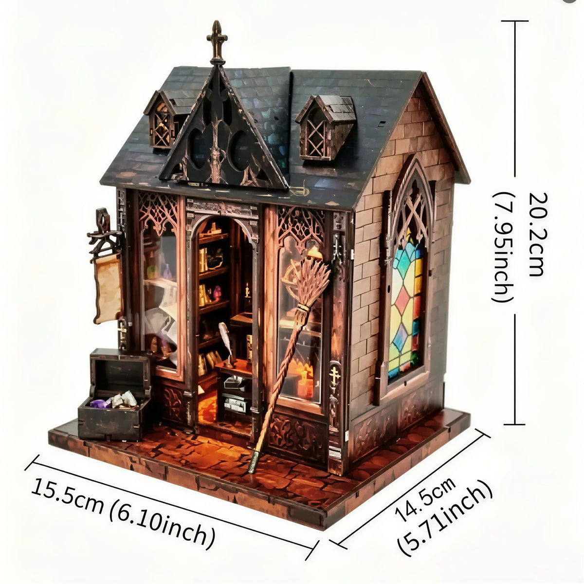 Plymagic DIY Mini House - Gothic Magic House