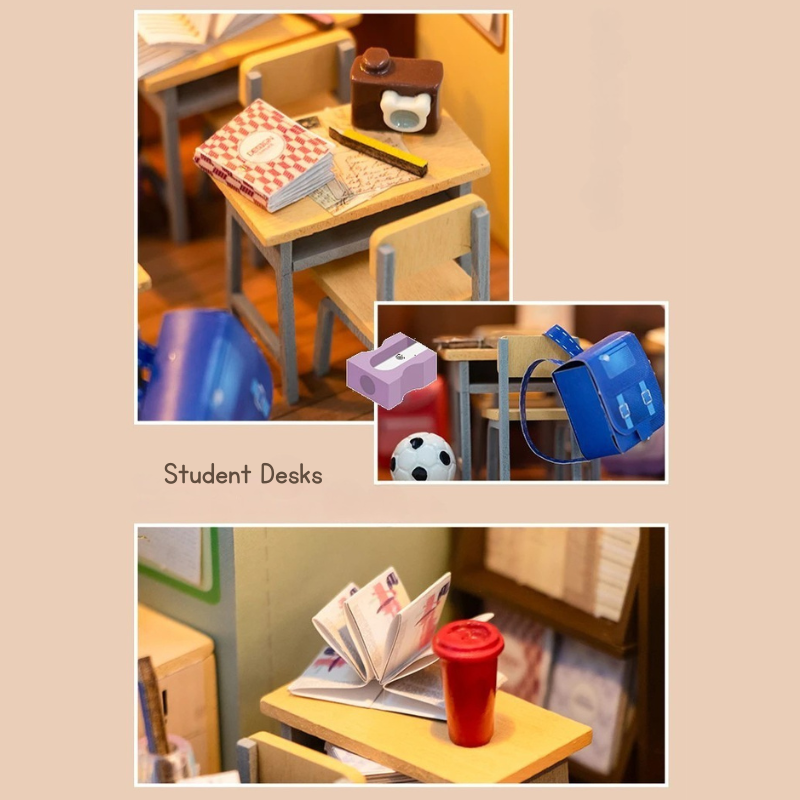 Plymagic DIY Mini House - Classroom