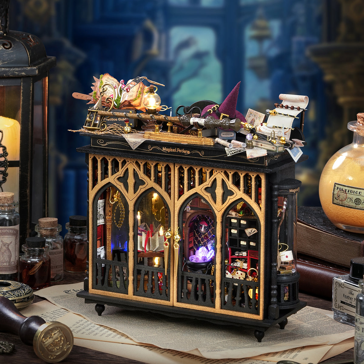 Plymagic DIY Mini House - Starspell Cabinet
