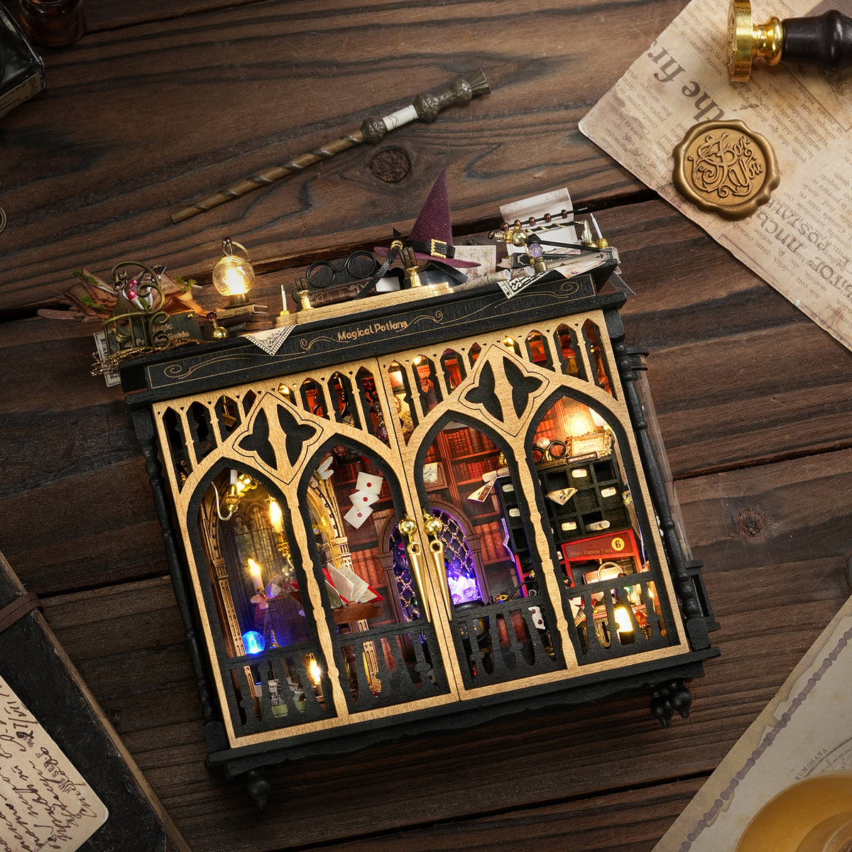 Plymagic DIY Mini House - Starspell Cabinet