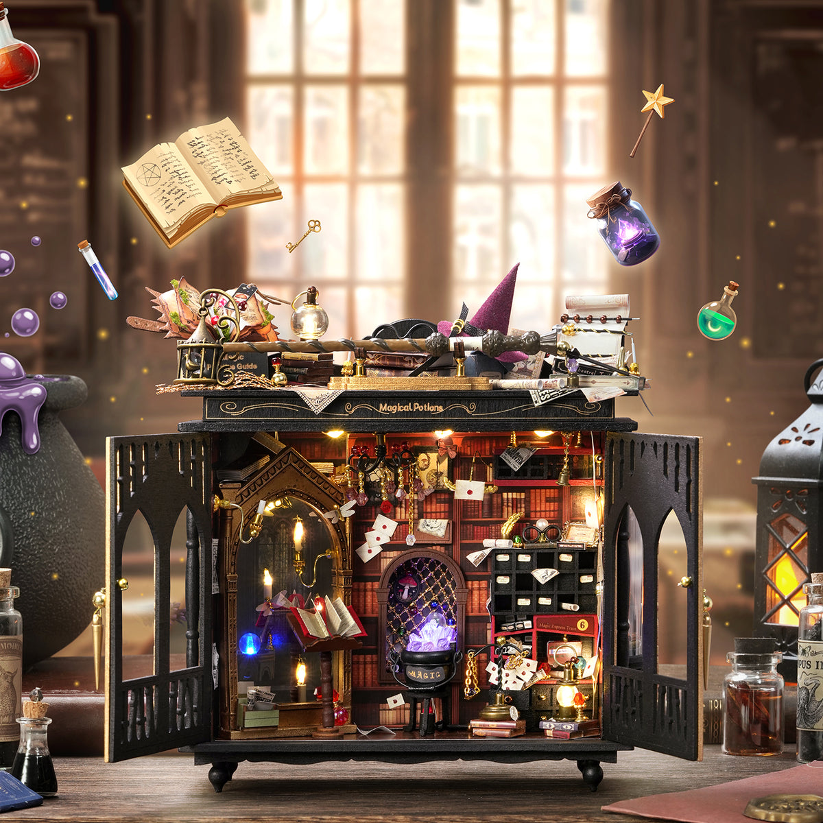 Plymagic DIY Mini House - Starspell Cabinet