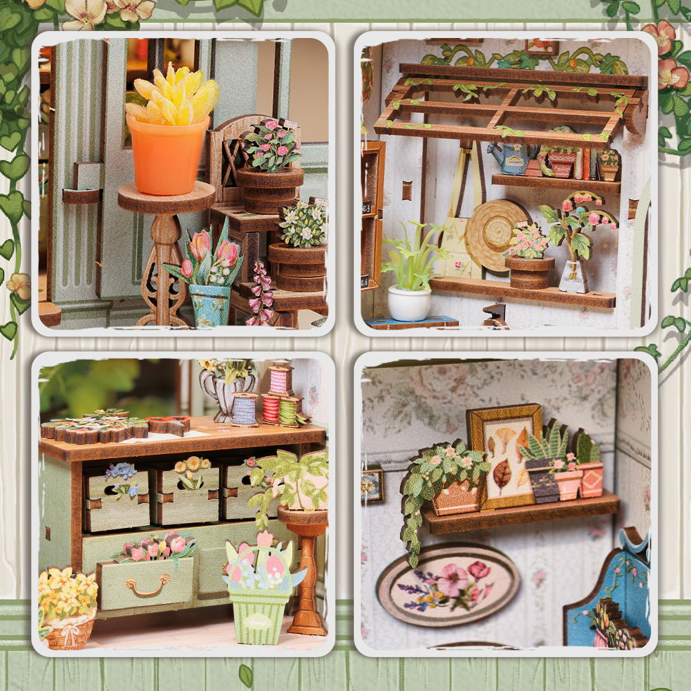 Plymagic DIY Book Nook - Champs-Élysées  Florist