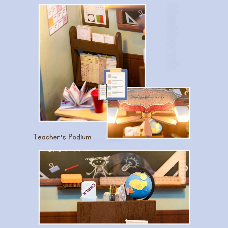 Plymagic DIY Mini House - Classroom