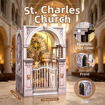 Plymagic DIY Book Nook - St. Charles Church