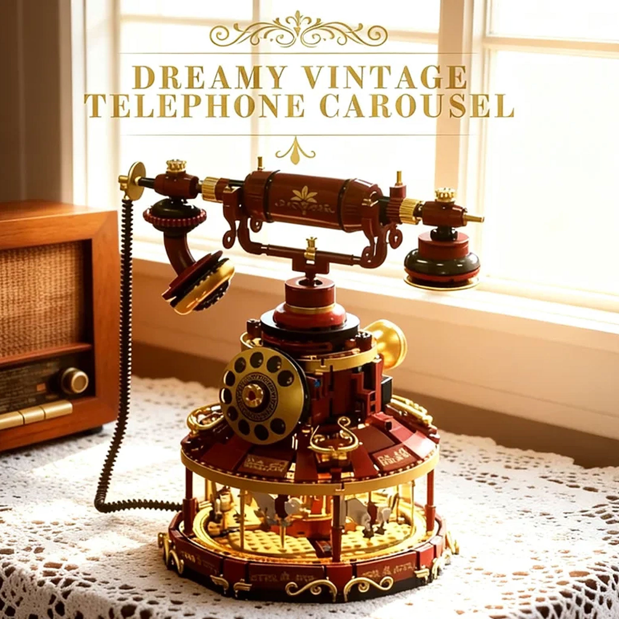 Plymagic Assembly Model - Vintage telephone carousel