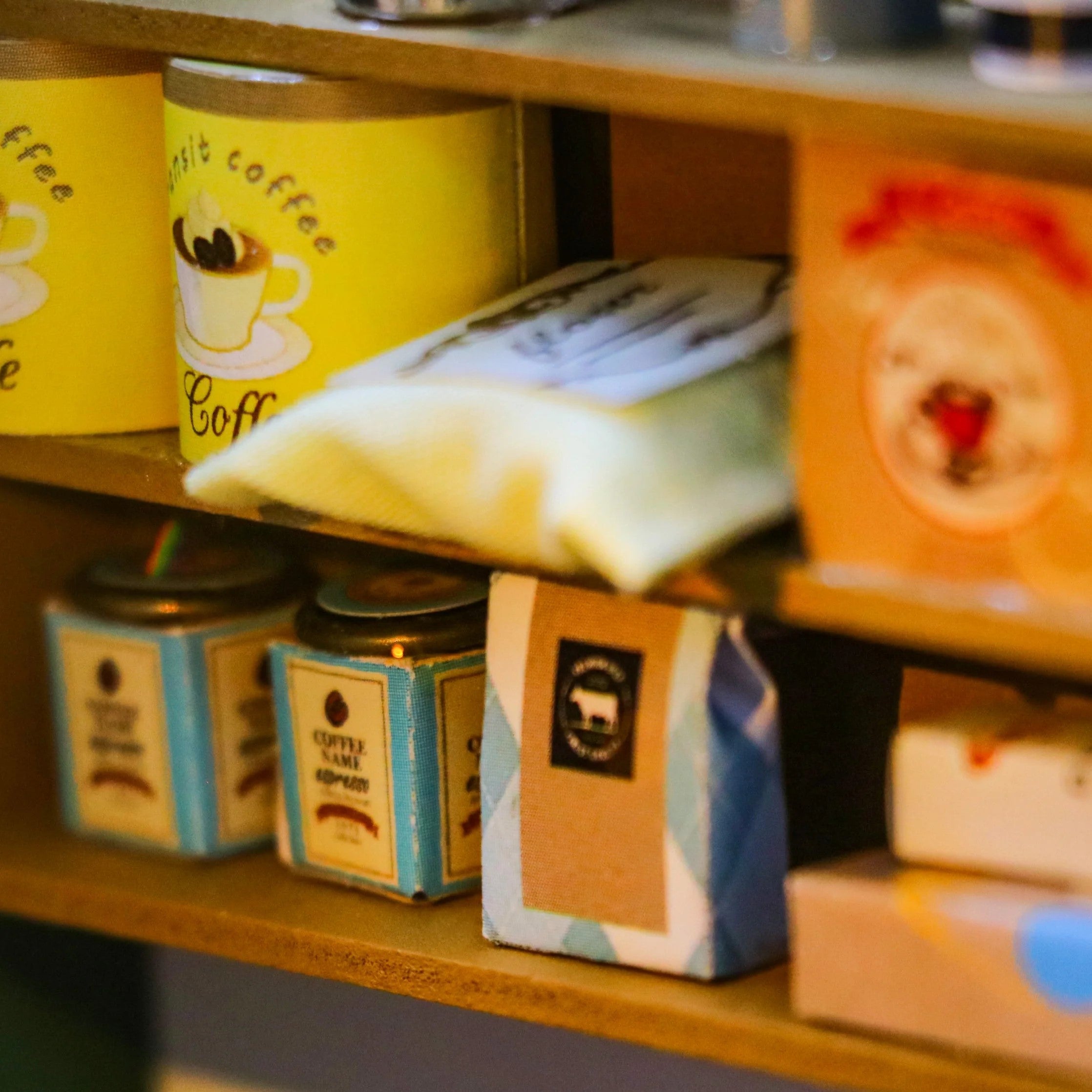 Plymagic DIY Mini House - Cozy Cup Cafe