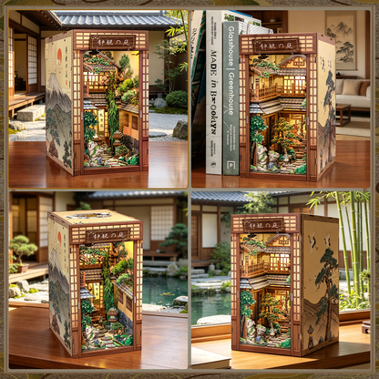 Plymagic DIY Book Nook - Serene Courtyard