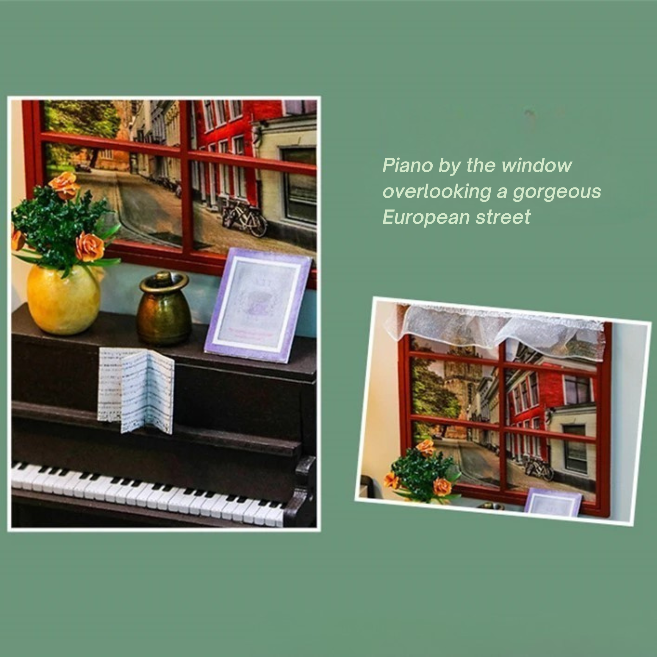 Plymagic DIY Mini House - Cozy Cup Cafe